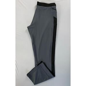 Hylete Pull On Athletic Pants w/ Drawstring, Zip Pockets. Gray/Black, Men's XL..